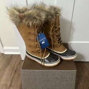 Jambu Winter Rain Boots Brown and Black Durable Design